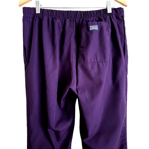 Cherokee‎ Workwear-Women's Small-3-Pocket Flare Leg Drawstring Scrub Pants-EUC - Picture 5 of 6